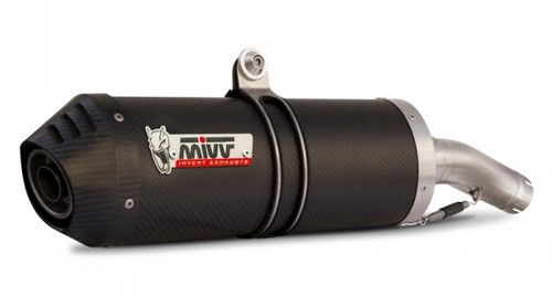 MIVV / ミヴOVAL スリップ オン カーボン カーボンキャップ付属 for MOTO GUZZI GRISO 1100 (2006 - 2011) ||ワンダーテック