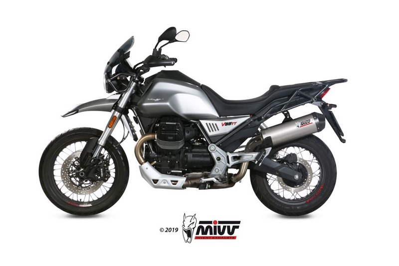 MIVV / ミヴマフラー Oval Titanium With Carbon Cap Exhaust | M.013.LNC｜ワンダーテック 64,405円