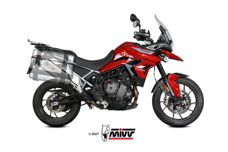 MIVV / ミヴマフラー Speed Edge Stainless Steel Exhaust | T.018.LRX｜ワンダーテック