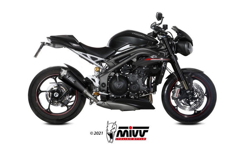 MIVV / ミヴマフラー Delta Race Carbon Exhaust | T.021.LDRC