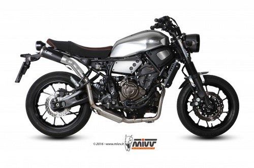 MIVV / ミヴGHIBLI ブラックステンレススチール for YAMAHA XSR 700 (2016) | Y.052.LGB|ワンダーテック