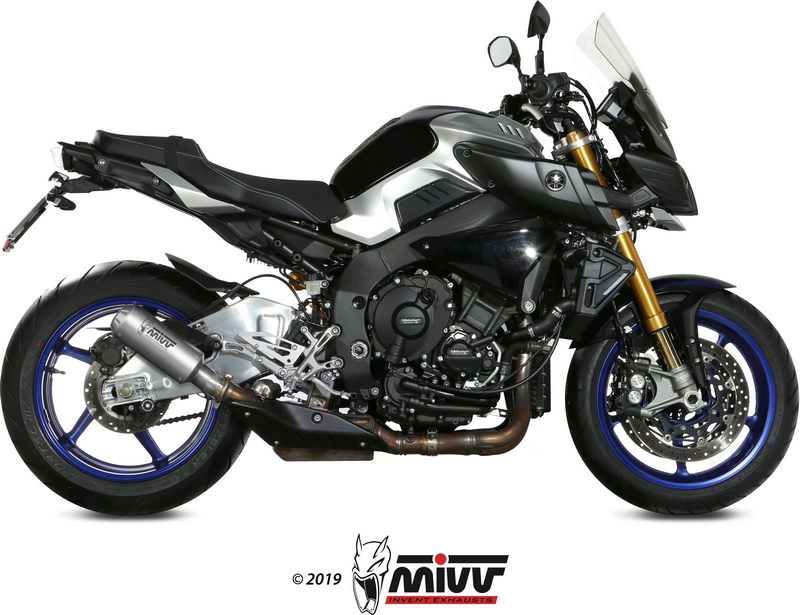 MIVV / ミヴ SPORT M3 スリップオン Muffler STAINLESS STEEL for YAMAHA MT-10 2016 ECE approved (Euro4) | Y.057.LM3X