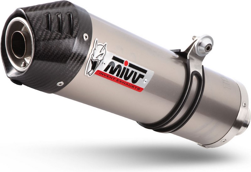 MIVV / ミヴOVAL スリップ オン チタン キャップ付き for YAMAHA XT 660 Z (2008 - 2016) | Y.059.L4C