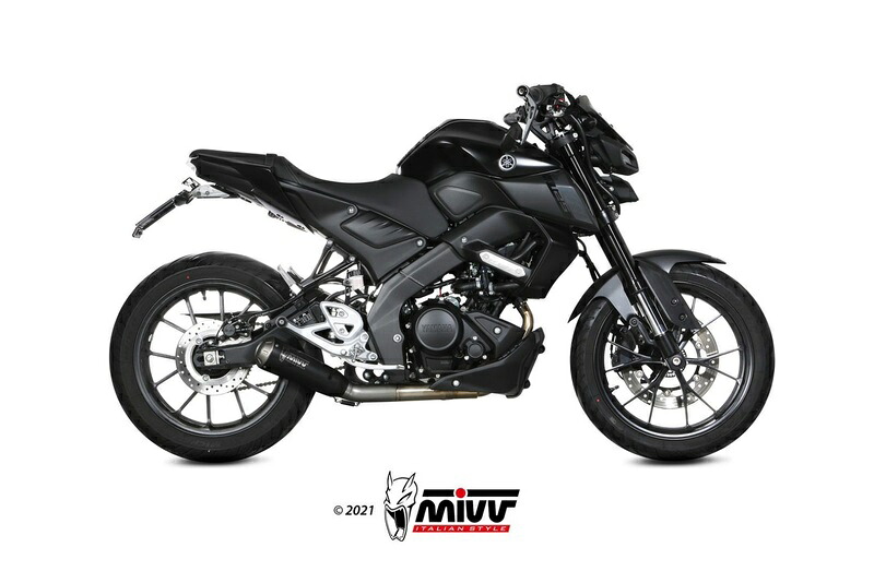 MIVV / ミヴマフラー X-M1 ブラック Stainless Steel Exhaust | Y.067.LC4B|ワンダーテック