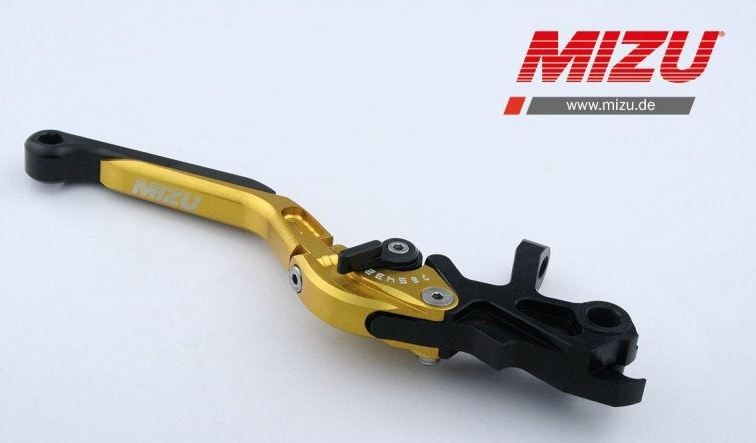 Mizu ブレーキレバー ABE認可品 ゴールド | 309G1088000
