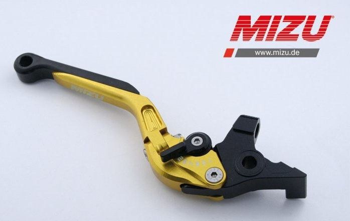 Mizu ブレーキレバー ABE認可品 ゴールド | 309G1258099