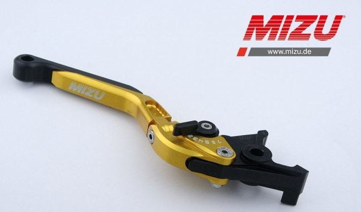 Mizu ブレーキレバー ABE認可品 ゴールド | 309G1365007