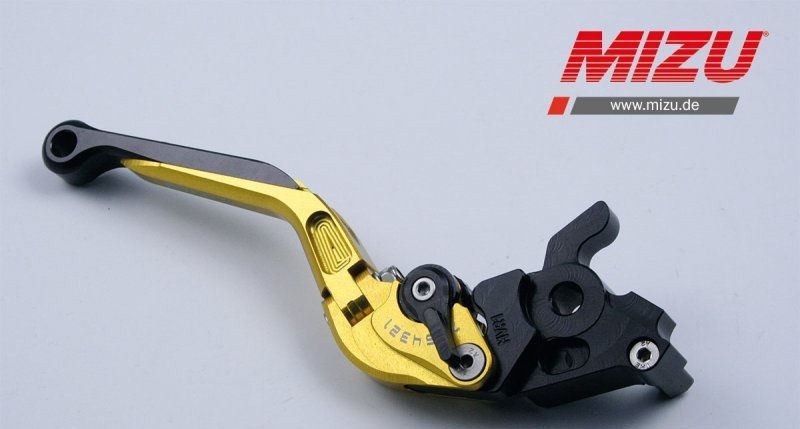 Mizu ブレーキレバー ABE認可品 ゴールド | 309G1457003