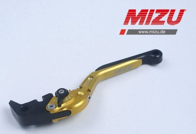 Mizu クラッチレバー ABE認可品 ゴールド | 309G2657005