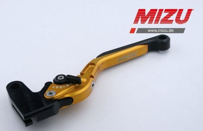 Mizu クラッチレバー ABE認可品 ゴールド | 309G2917516