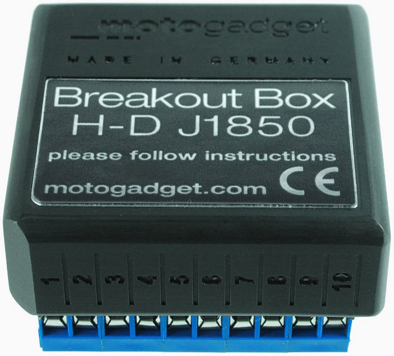 Motogadget / モトガジェット モトスコーププロ ブレークアウトボックス J1850 H-D Sportster XL Molex |
