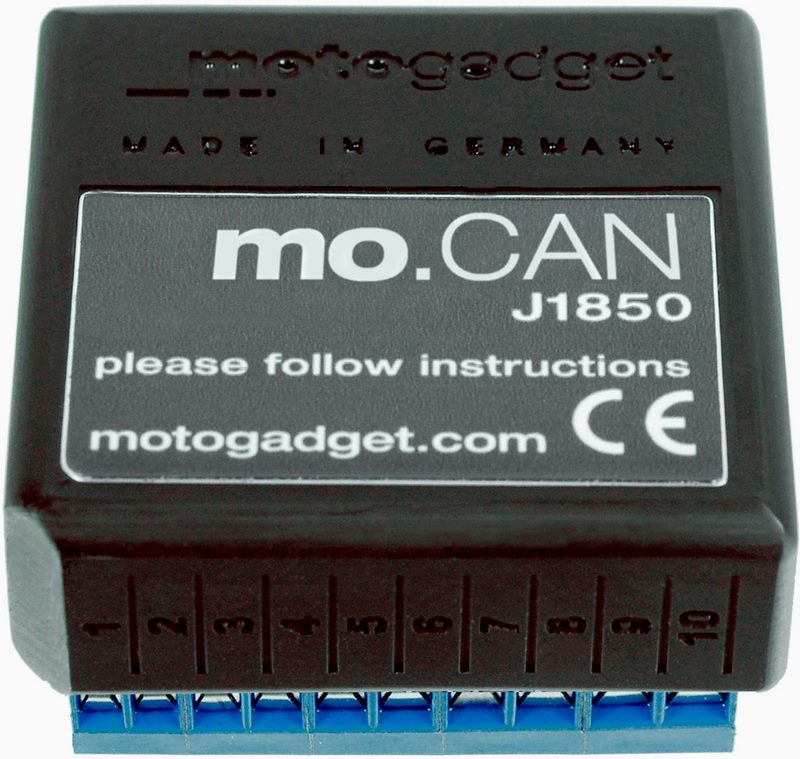 Motogadget / モトガジェット Mo.Can シグナルコンバーター J1850 Sportster XL Molex | 4003117｜ワンダーテック