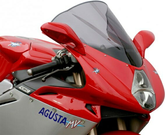 MRA / エムアールエー レーシングウィンドスクリーン R －スモークグレー－ for MV AGUSTA F4 1000ing