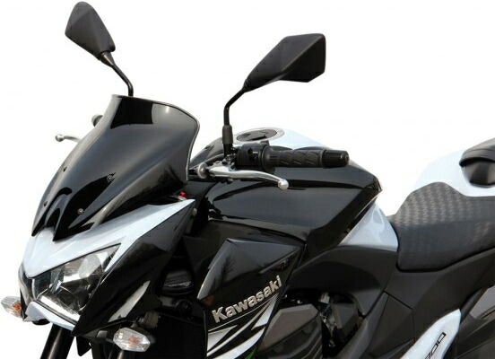 MRA / エムアールエー スポイラーウインドシールド S －ブラック－ for Kawasaki Z 800 (13-) | 402506614