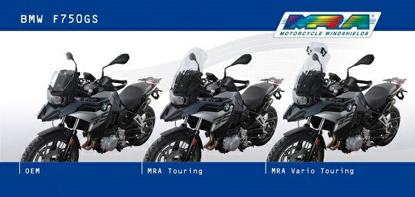 MRA / エムアールエー F 750 GS - Touring ウインドシールド \