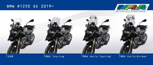 MRA / エムアールエー R1250GS /ADVENTURE - Touring ウインドシールド \