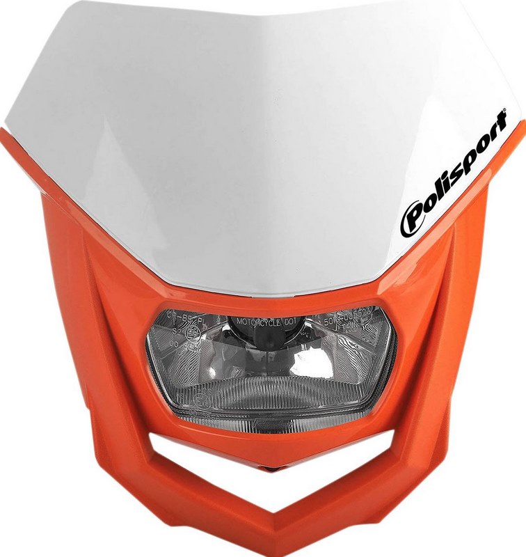 POLISPORT / ポリスポーツ HALO HALOGEN HEADLIGHT APPROVED 12V/35/5W オレンジ | 8657400038