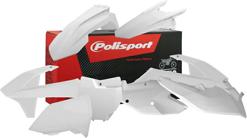 POLISPORT / ポリスポーツ COMPLETE MX BODY KIT ホワイト | 90761