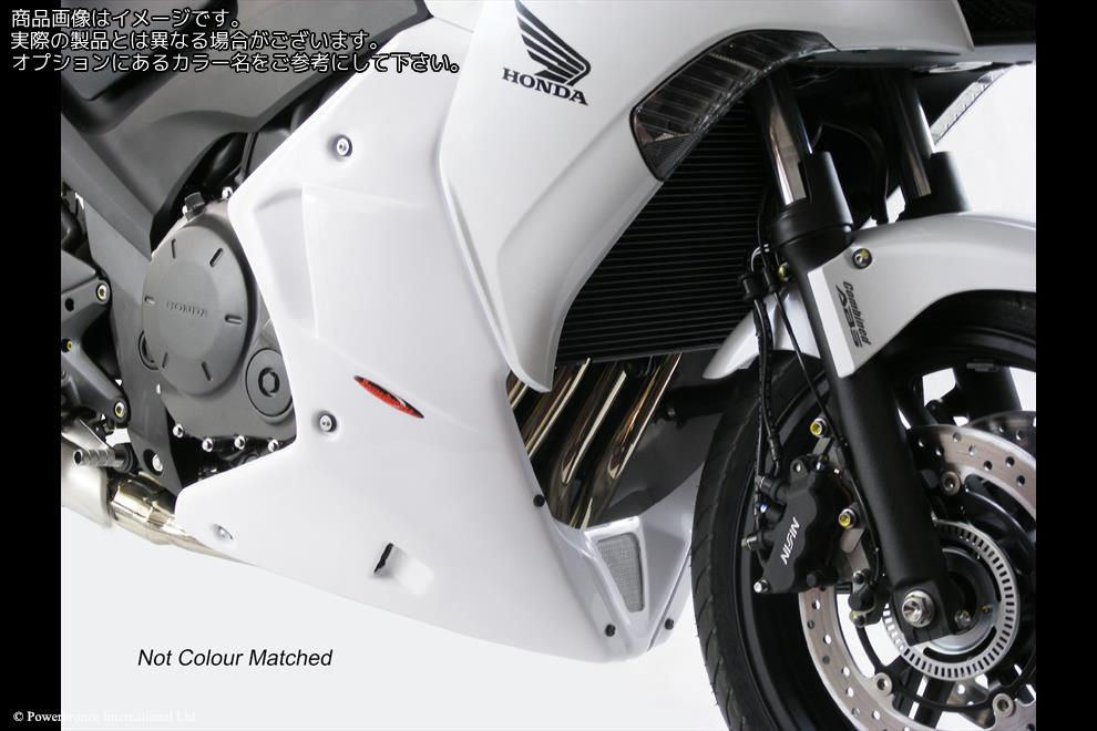 Powerbronze / パワーブロンズ Lowers for HONDA CBF1000 10-16/BLACK-SILVER MESH | 110-H103-603
