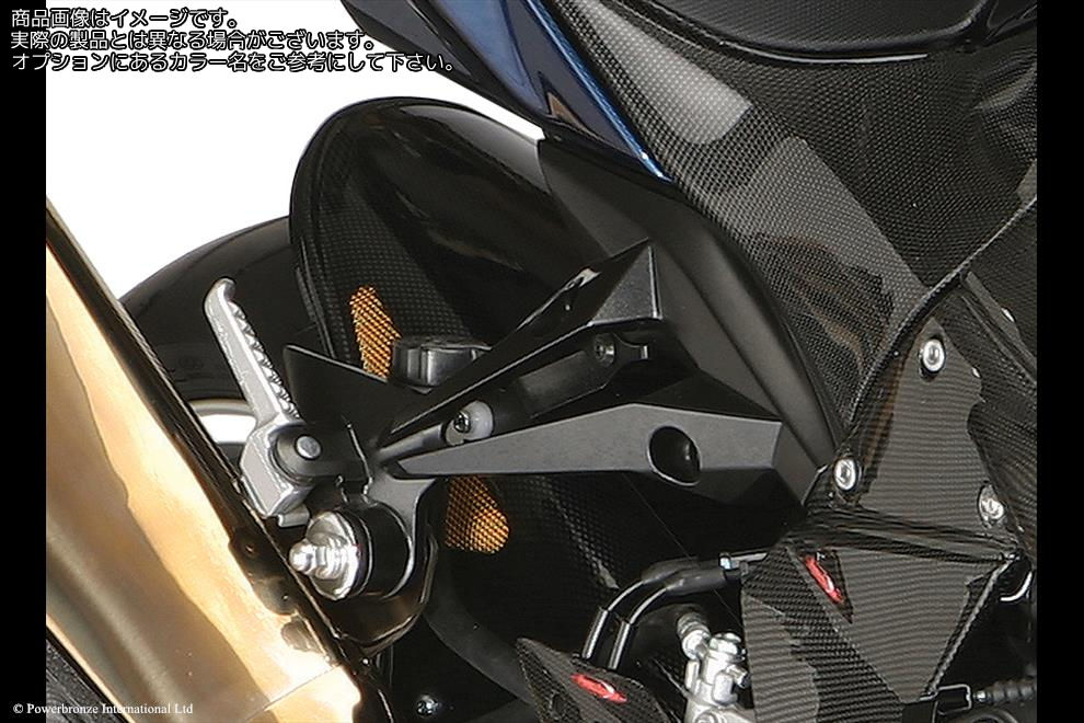 Powerbronze / パワーブロンズ Hugger for KAWASAKI Z1000 07-09/CARBON LOOK-SILVER MESH | 201-K110-680 24,090円