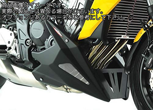 Powerbronze / パワーブロンズ ベリーパン マットブラック-シルバーメッシュ HONDA CB1000R 08-17 | 320-H114-670