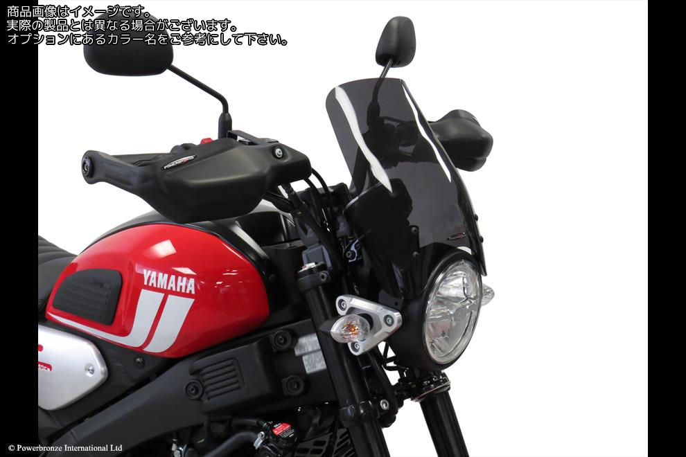 Powerbronze / パワーブロンズ Light Screen for YAMAHA XSR125 21-23 (290 MM)/ELECTRIC BLUE | 430-U323-009|ワンダーテック