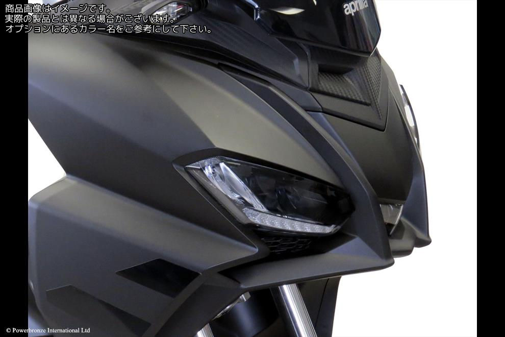 Powerbronze / パワーブロンズ Headlight Protectors for APRILIA SR GT 125 22-23/SR GT SPORT 125 22-23/ELECTRIC BLUE *NOT ROAD LEGAL* | 440-A619A-009｜ワンダーテック