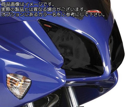 Powerbronze / パワーブロンズ ヘッドライト プロテクター HONDA CBF600 04-11 アンバー | 440-H455-007｜ワンダーテック