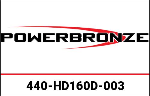 Powerbronze / パワーブロンズ ヘッドライトプロテクター ソリッドブラック ハーレーダビッドソン IRON 883 09-18 | 440-HD160D-003｜ワンダーテック