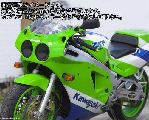 Powerbronze / パワーブロンズ ヘッドライトプロテクター イエロー KAWASAKI ZXR750 89-90 ZXR750 91-92 ZXR750 93-96 | 440-K021F-006
