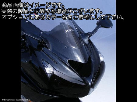 Powerbronze / パワーブロンズ ヘッドライトプロテクター ライムグリーン KAWASAKI ZZR1400 12-19 ZX-14R 12-19 | 440-K504-011｜ワンダーテック