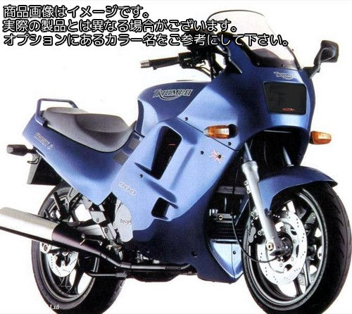 Powerbronze / パワーブロンズ ヘッドライト プロテクター TRIUMPH TROPHY 900 ダーク グリーン | 440-T081-012｜ワンダーテック