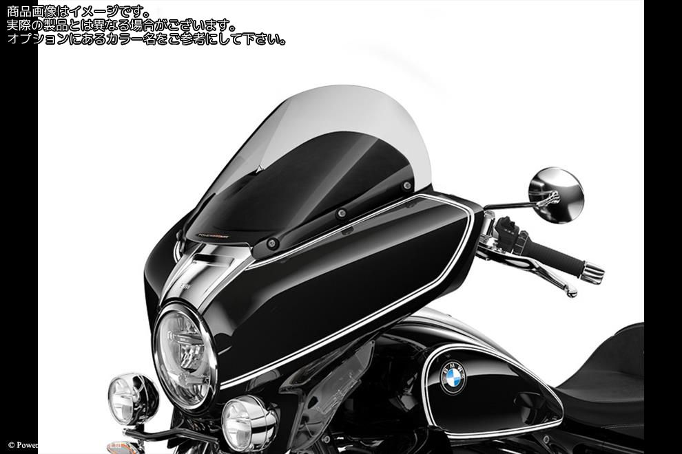 Powerbronze / パワーブロンズ Adventure Sports Screen for BMW R18 TRANSCONTINENTAL 22-23/R18 B 22-23 (400 MM HIGH)/LIGHT TINT | 460-B116-001