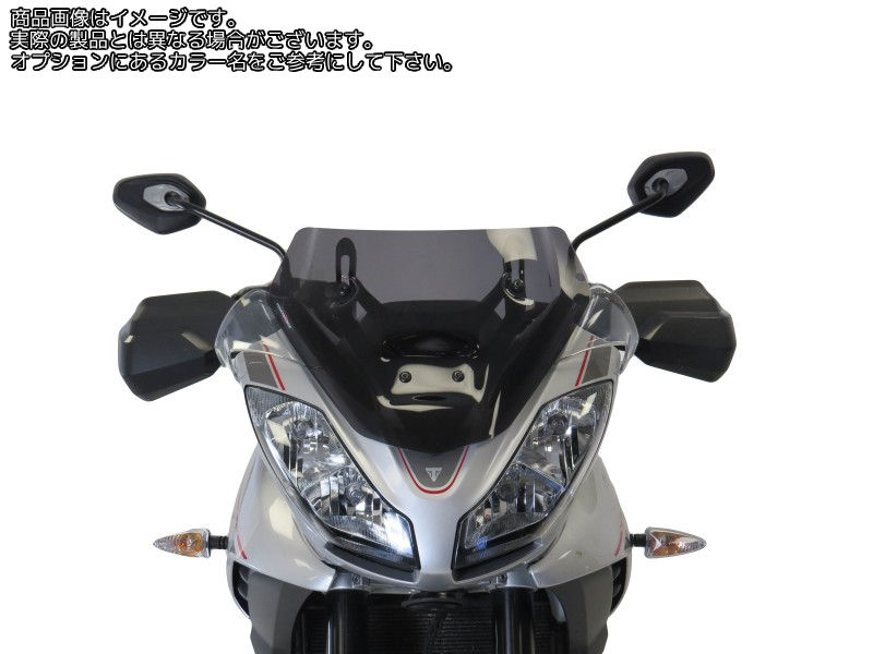Powerbronze / パワーブロンズ アドベンチャー スポーツスクリーン ダークグリーン TRIUMPH TIGER 1050 SPORT 16-19 | 460-T105-012｜ワンダーテック
