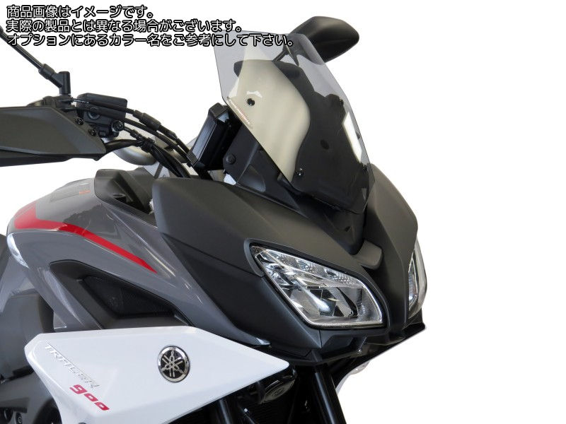 Powerbronze / パワーブロンズ アドベンチャー スポーツスクリーン フレームレッド YAMAHA MT-09 TRACER 18-19 MT-09 TRACER GT 18-19 FJ-09 TRACER 18-19 FJ-09 TRACER GT 18-19 (310 MM) | 460-Y107-013