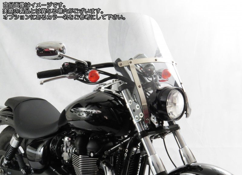 Powerbronze / パワーブロンズ カスタムスクリーン クリア TRIUMPH SPEEDMASTER 12+ DREADNOUGHT | 470-T111-000