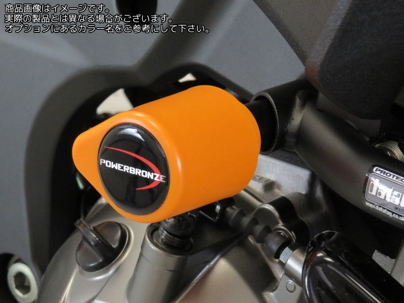 Powerbronze / パワーブロンズ バジェットクラッシュポストセット (クラッシュバー) ブラック KAWASAKI VERSYS 1000 19 VERSYS 1000 SE 19 | 513-K144-003
