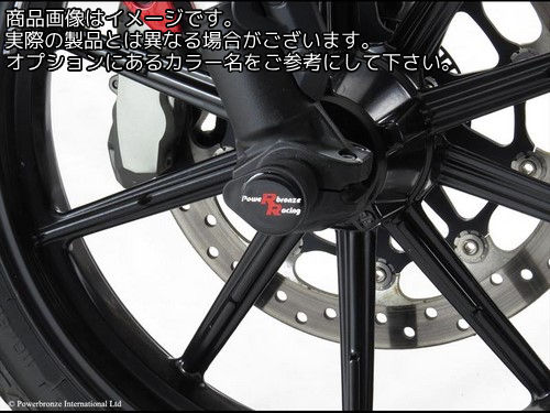 Powerbronze / パワーブロンズ フォークプロテクター ブルー プラスチック DUCATI SCRAMBLER 800 15-19 | 518-D102-008｜ワンダーテック