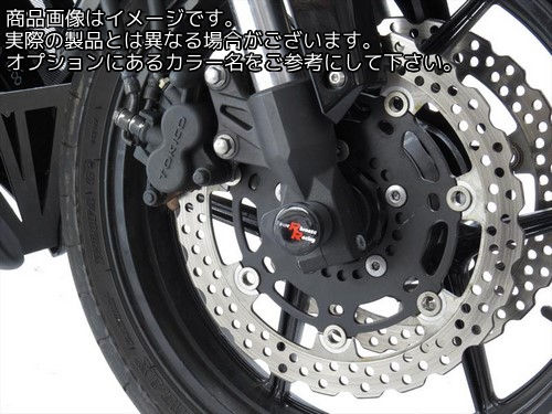 Powerbronze / パワーブロンズ フォーク プロテクター KAWASAKI VERSYS 10-11 ブラック プラスチック | 518-K107-003