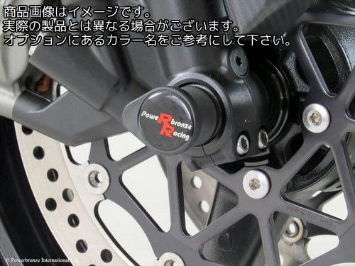 Powerbronze / パワーブロンズ フォーク プロテクター KAWASAKI ZX10-R 11 ホワイト プラスチック | 518-K110-004｜ワンダーテック