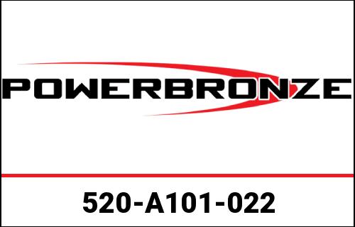 Powerbronze / パワーブロンズ クーラーグリル (プラスチック) グロスブラック APRILIA SHIVER 900 17-19 | 520-A101-022