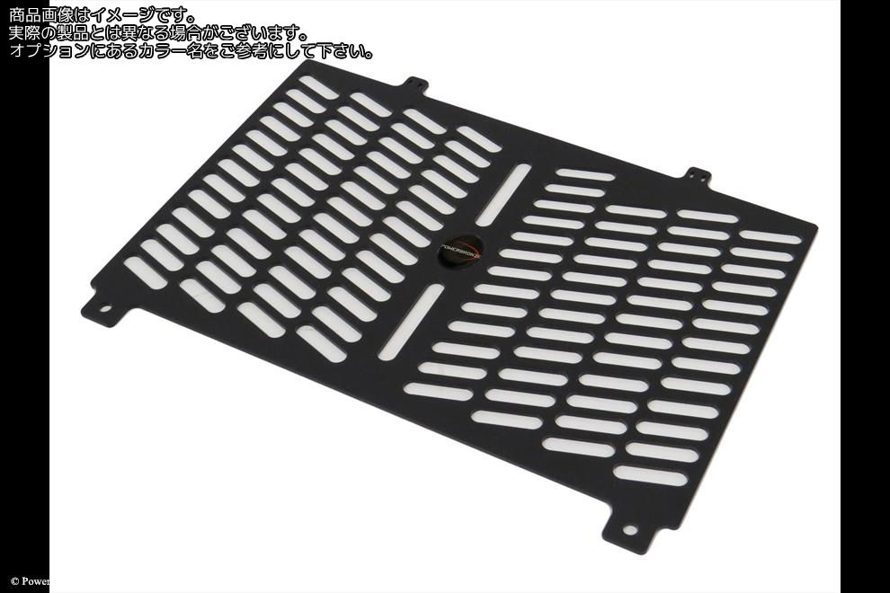 Powerbronze / パワーブロンズ Cooler Grill (Plastic) for KAWASAKI NINJA 1000SX 20-23 (PLASTIC)/GLOSS BLACK | 520-K124-022