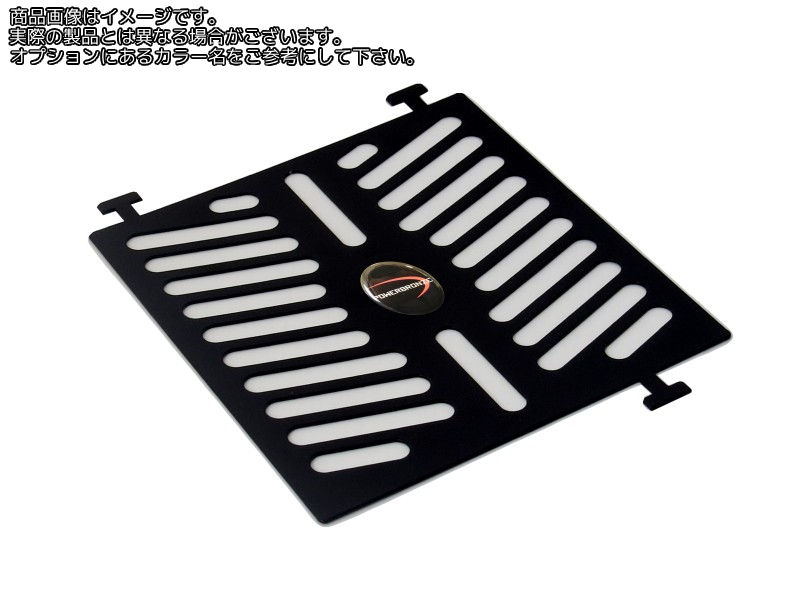 Powerbronze / パワーブロンズ クーラーグリル ブラック SUZUKI GSXR125 17-19 GSX-S125 17-19 | 520-S121-003｜ワンダーテック