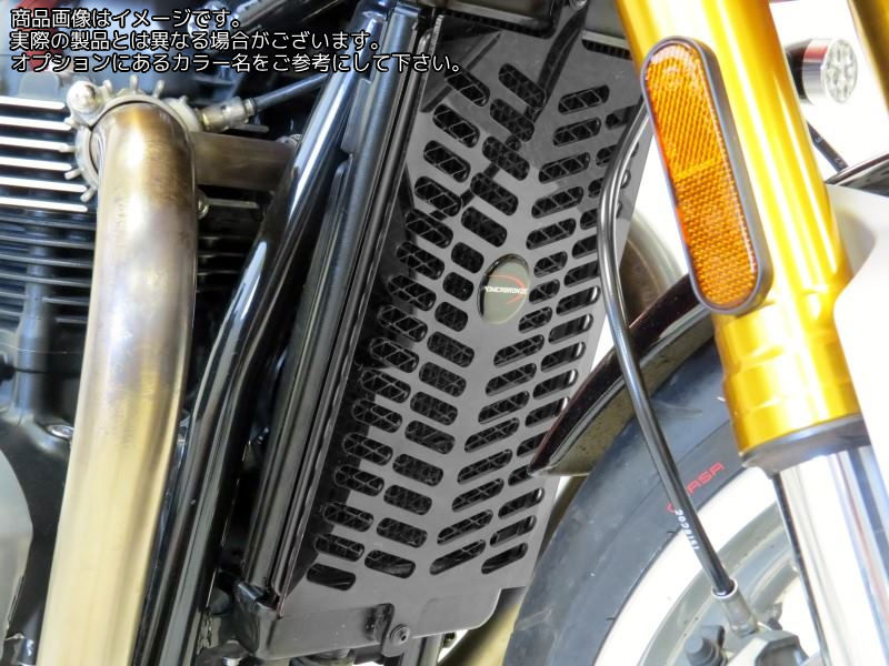 Powerbronze / パワーブロンズ クーラーグリル (プラスチック) マットブラック TRIUMPH STREET CUP 17-19 | 520-T114-023