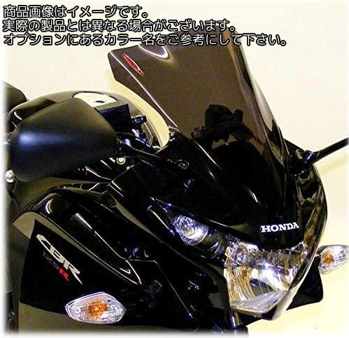 Powerbronze / パワーブロンズ エアフロースクリーン ダークティント HONDA CBR125R 11-18 | 400-H130-002