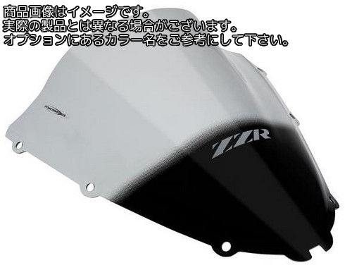 Powerbronze / パワーブロンズ エアフロースクリーン ホワイト KAWASAKI ZZR1400 06-19 | 400-K120-004