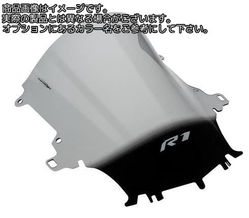 Powerbronze / パワーブロンズ エアフロースクリーン ブルー YAMAHA YZF-R1 15-19 | 400-Y131-008