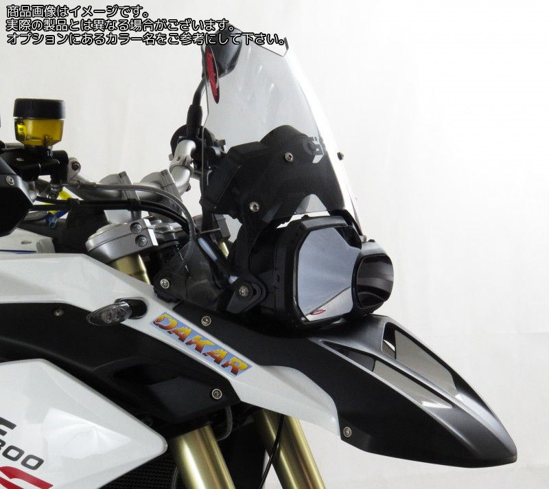Powerbronze / パワーブロンズ スタンダード スクリーン BMW F800GS 08-11 ライト ティント | 410-B107-001|ワンダーテック