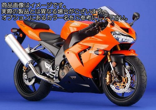 Powerbronze / パワーブロンズ スタンダード スクリーン KAWASAKI ZX10-R 04-05 ブラック | 410-K138-003