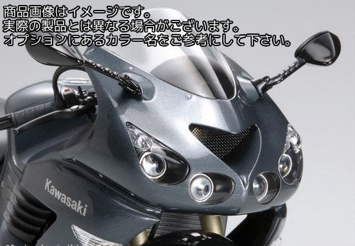 Powerbronze / パワーブロンズ スタンダード スクリーン KAWASAKI ZZR1400 06-11 ライト ティント PAINT | 410-K157-001